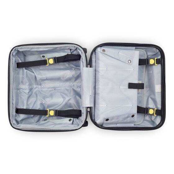 Delsey Paris 4-kołowy wózek biznesowy Shadow 5.0 z przegrodą na laptopa 38 cm i rozszerzaną plisą