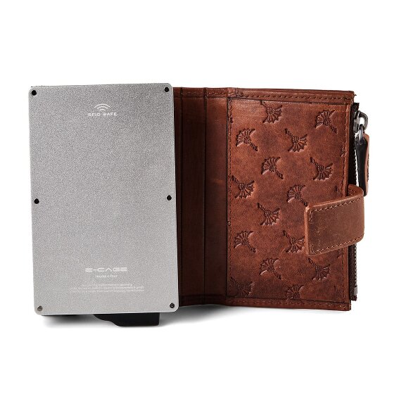 Joop! cerratano Portfel Ochrona RFID Skórzany 10.5 cm
