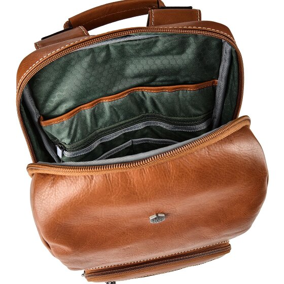 Jekyll & Hide Plecak Skórzany 38.5 cm Komora na laptopa