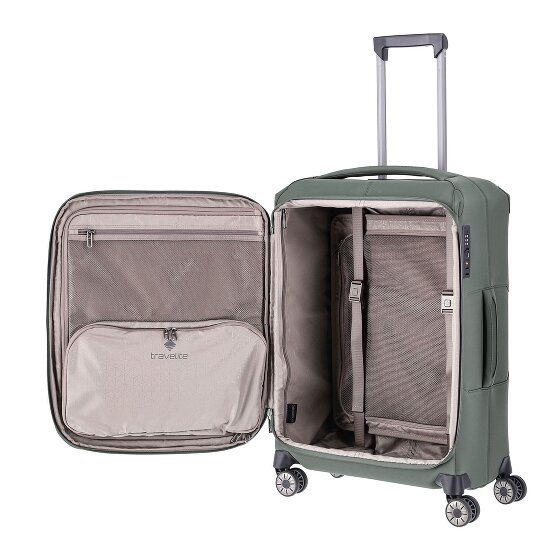 Travelite Priima 4 kółka Walizka 68 cm z plisą rozprężną