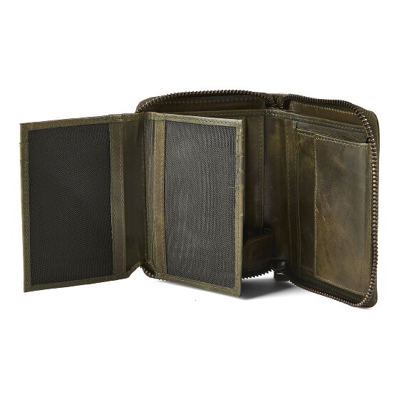 Greenburry Newport Portfel Ochrona RFID Skórzany 13 cm