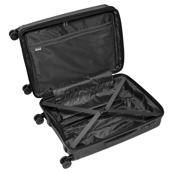 Epic Halo 4 kółka Walizka 66 cm z plisą rozprężną