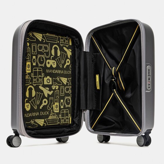 Mandarina Duck Logoduck 4-kołowy wózek kabinowy 55 cm
