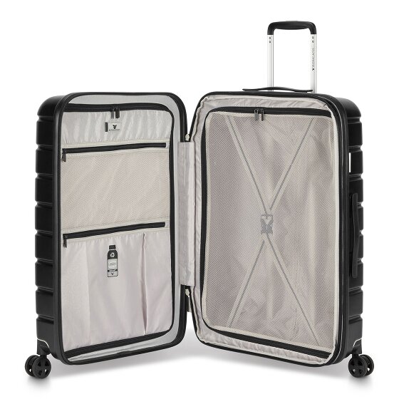 Roncato Relife 4 kółka Zestaw walizek 3-części z plisą rozprężną