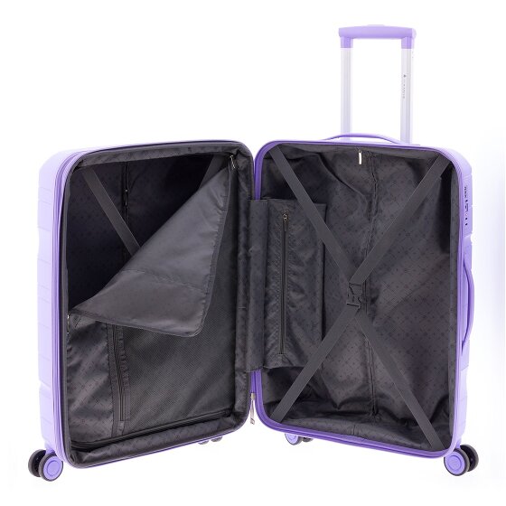 Gladiator 3800 4 kółka Walizka 67 cm z plisą rozprężną