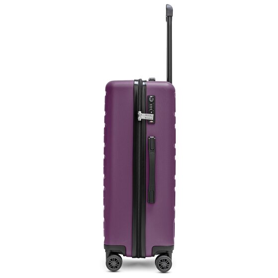 Redolz Essentials 08 3-SET 4 kółka Zestaw walizek 3-części