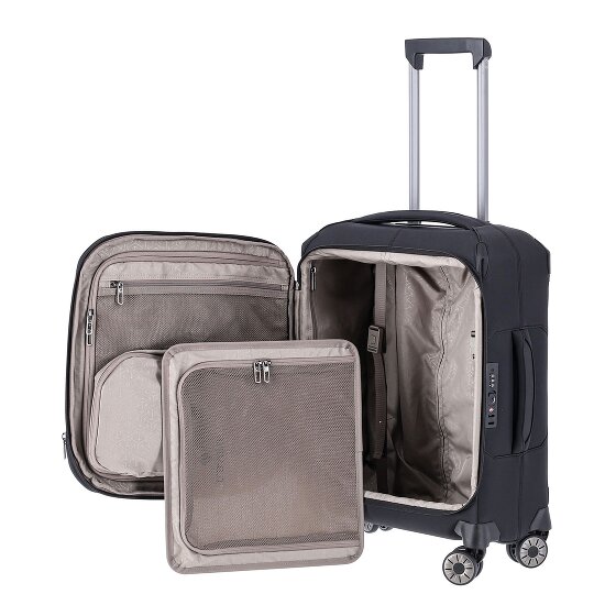 Travelite Priima 4 kółka Walizka kabinowy 55 cm z plisą rozprężną