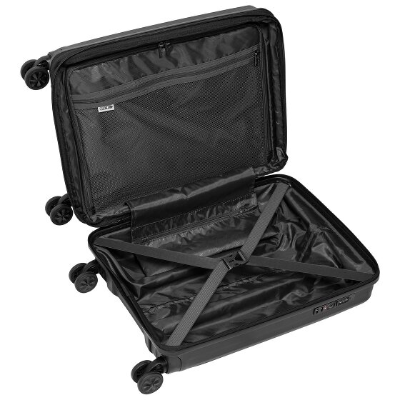 Epic Halo 4 kółka Walizka kabinowy 55 cm z plisą rozprężną