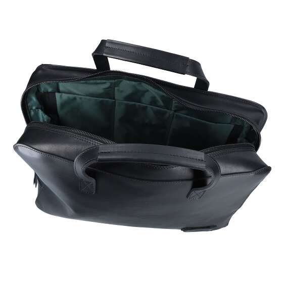 Jost Futura Briefcase Leather 38 cm Komora na laptopa