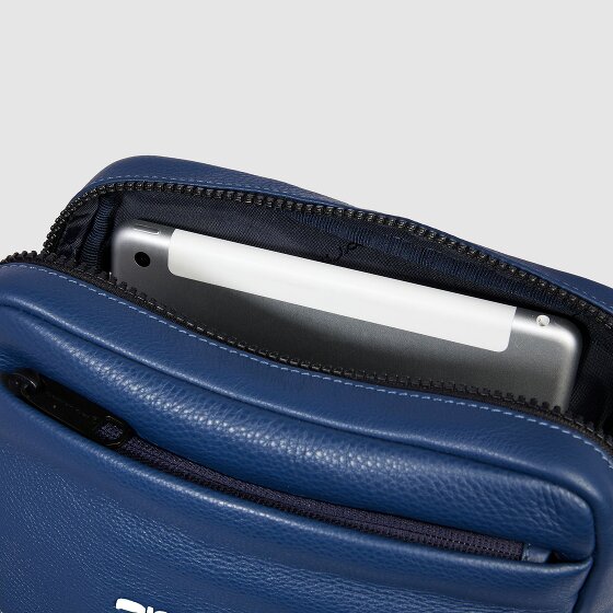 Piquadro Than Torba na ramię Ochrona RFID Skórzany 22 cm