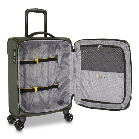 Roncato Metropolitan 4 kółka Walizka kabinowa 55 cm z funkcją poszerzenia