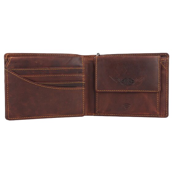 Greenburry Racing Collection Darlington Wallet RFID Leather 12 cm