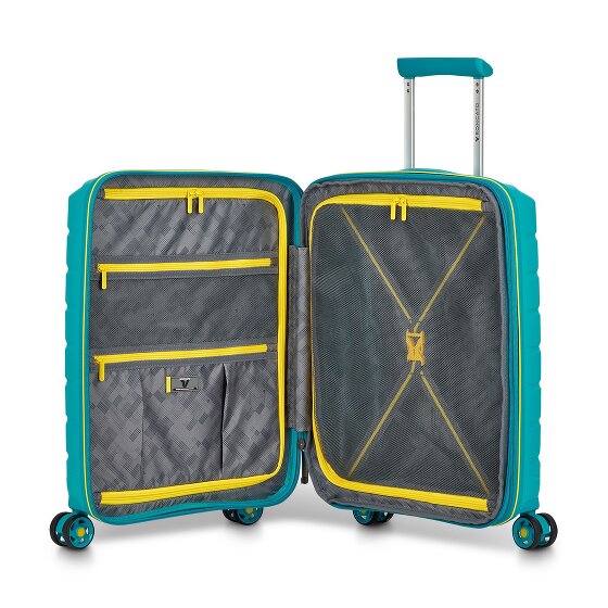 Roncato B-Flying Move 4 kółka Walizka kabinowy 55 cm z plisą rozprężną