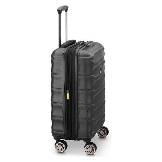 Delsey Paris Zestaw walizek Meteor z 4 kółkami w rozmiarach S i L z funkcją poszerzenia