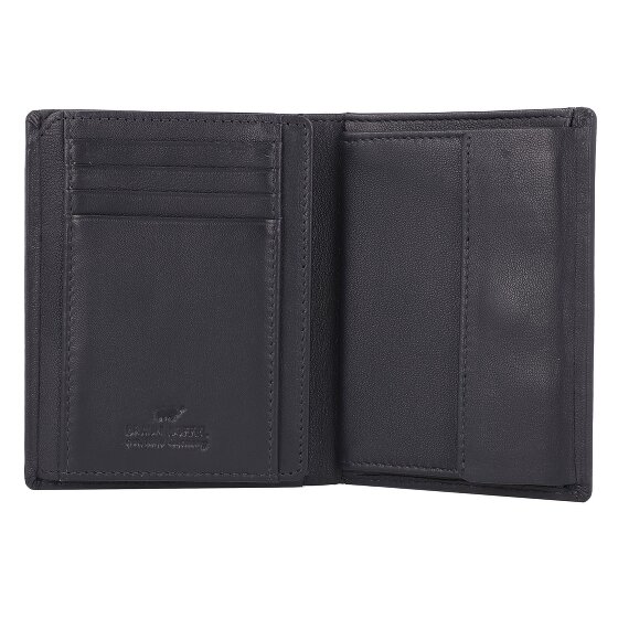 Braun Büffel Hannes Portfel Ochrona RFID Skórzany 9.5 cm