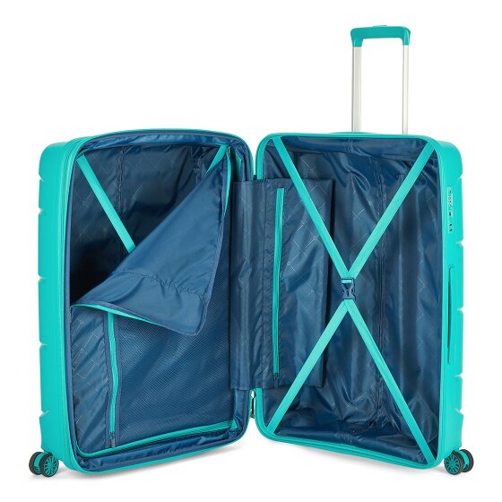 MODO by Roncato Starlight 3.0 4 kółka Walizka 75 cm z plisą rozprężną