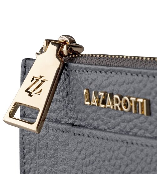 Lazarotti Skórzane etui na klucze Bologna Skórzane etui na klucze 11,5 cm z przegródką na przywieszkę powietrzną
