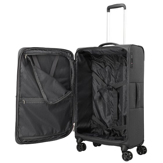 Travelite Cubis 4 kółka Zestaw walizek 5-części z funkcją poszerzenia