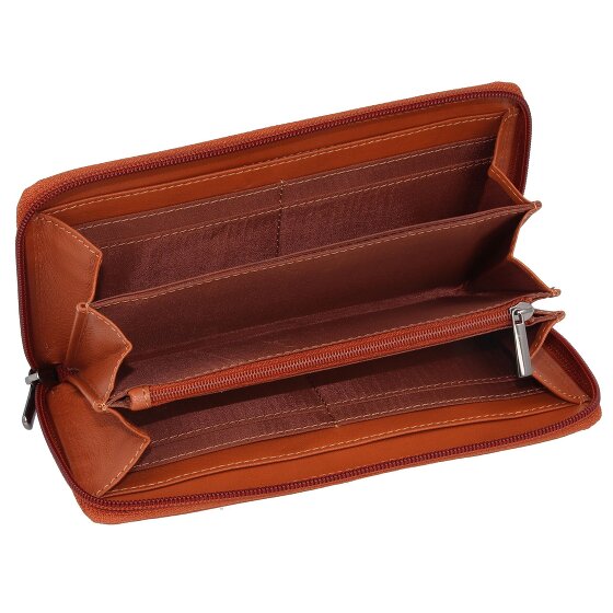 mano Donna Giulia Portfel skórzany 20 cm