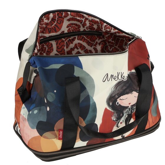 Anekke Viaje Torba podróżna Weekender 36 cm z plisą rozprężną