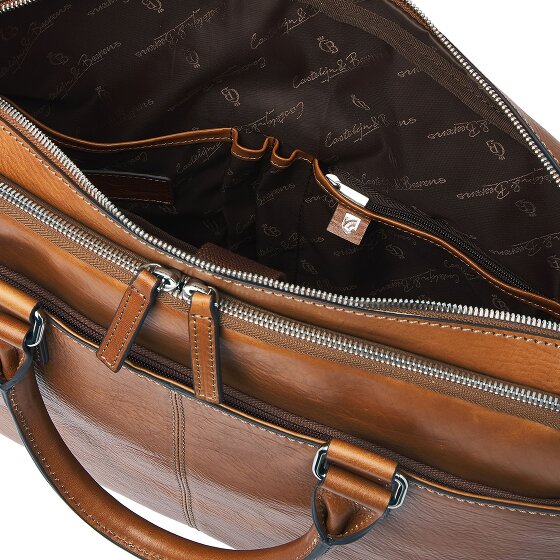 Castelijn & Beerens Rick Teczka Ochrona RFID Skórzany 40 cm Komora na laptopa