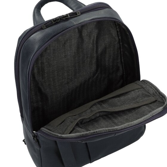 Piquadro P15S Plecak biznesowy Skórzany 42 cm Komora na laptopa
