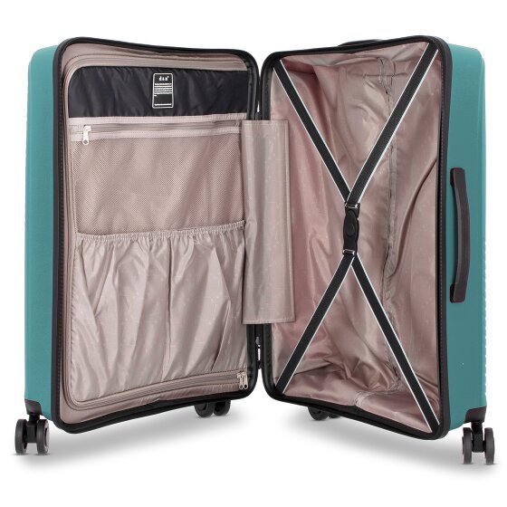 d&n Travel Line 4000 wózek 4-kołowy 66 cm