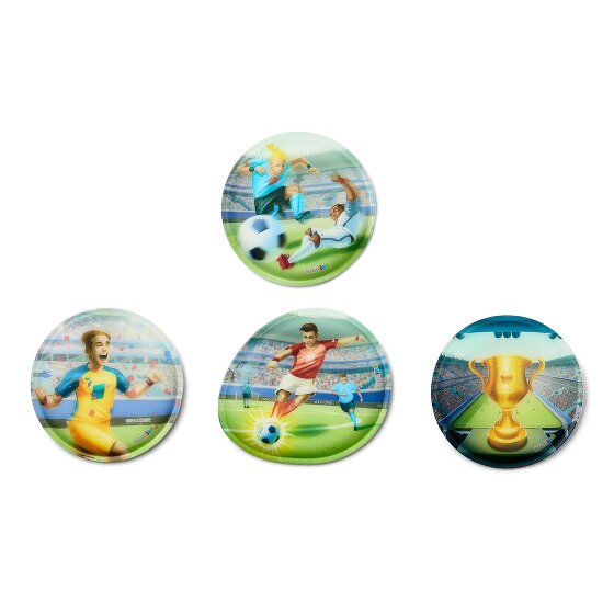 Ergobag Zestaw tornistrów 6 szt. z zestawem rzepów