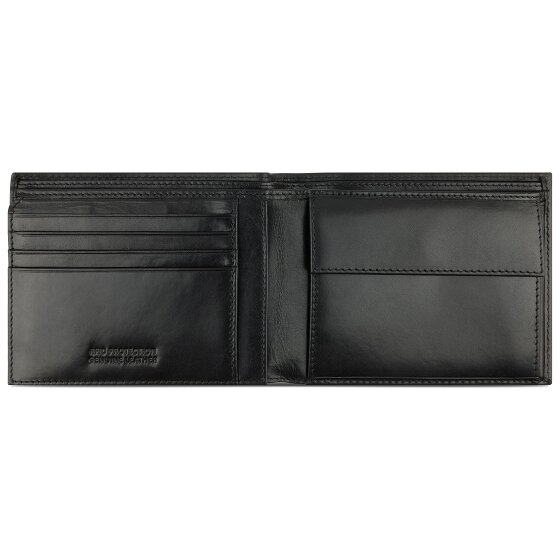 bugatti Nobile Portfel Ochrona RFID Skórzany 12 cm