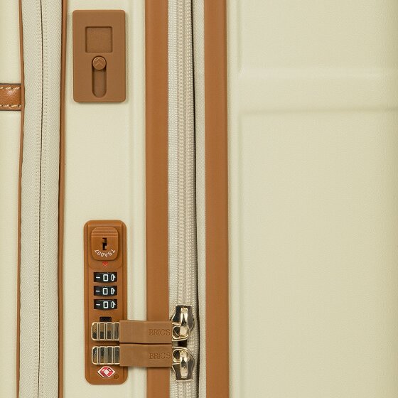 Bric's Bellagio 4 kółka Walizka kabinowy 55 cm z plisą rozprężną