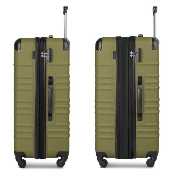 Wenger Amplar Evo 4 kółka Walizka L 75 cm z plisą rozprężną