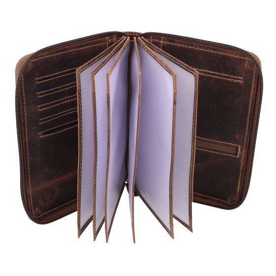 Greenburry Vintage Etui na dowód osobisty Skórzany 16 cm