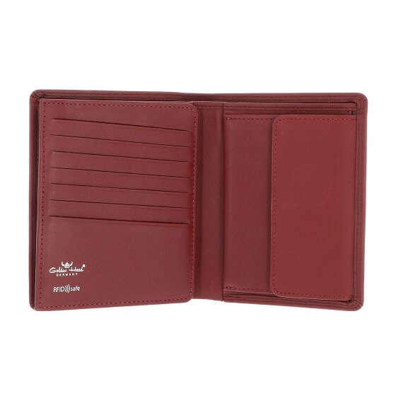 Golden Head Polo Portfel Ochrona RFID Skóra 12 cm