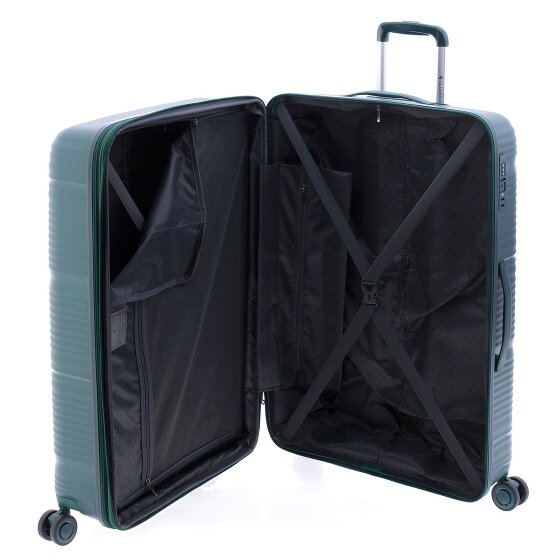 Gladiator 0800 4 kółka Walizka 76 cm z plisą rozprężną