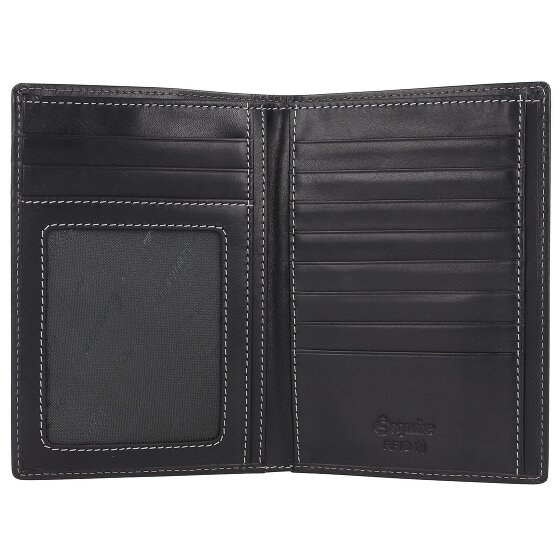 Esquire Dallas Portfel Ochrona RFID Skórzany 11 cm