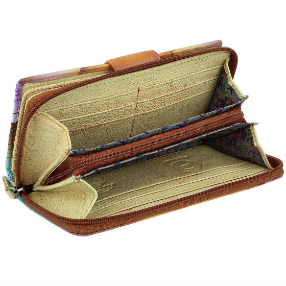 Greenland Nature Art+Craft Wallet RFID Leather 20 cm