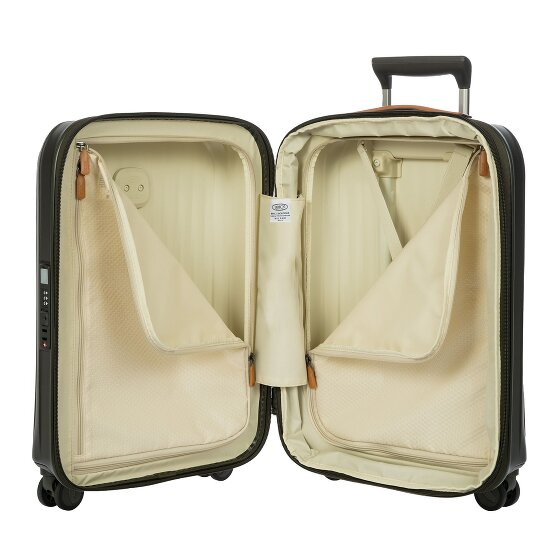 Bric's Taormina 4 kółka Walizka S 57 cm z plisą rozprężną