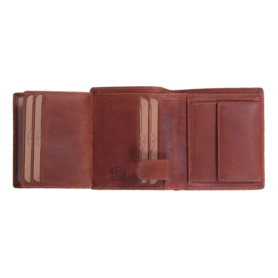 The Chesterfield Brand Carl Portfel Ochrona RFID Skórzany 8.5 cm