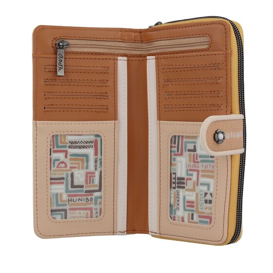 Anekke Menire Portfel Ochrona RFID 18.5 cm