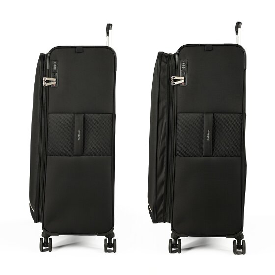 Samsonite Base Breeze 4 kółka Walizka 81 cm z plisą rozprężną