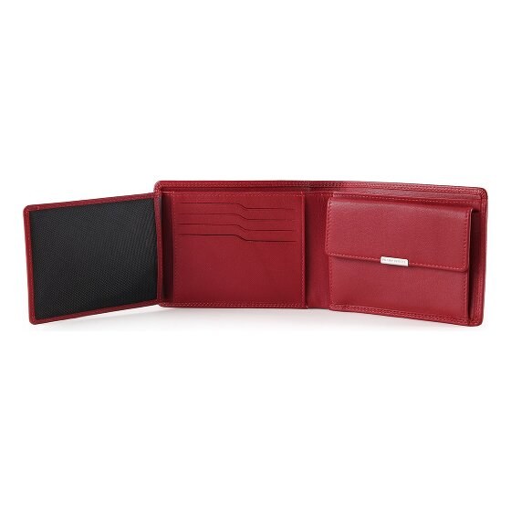 Braun Büffel Golf 3.0 Portfel Ochrona RFID Skórzany 12 cm