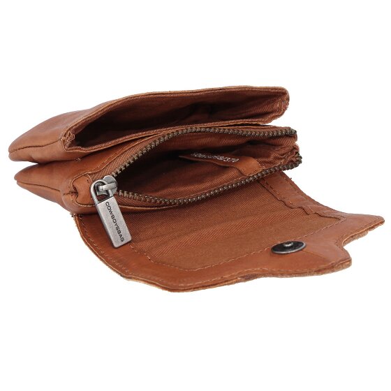 Cowboysbag Skórzany portfel 14 cm