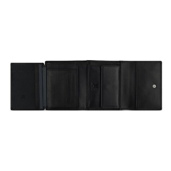 mano Don Andrea Portfel Ochrona RFID Skórzany 12.5 cm