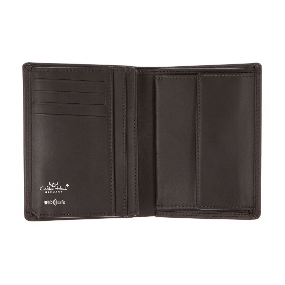 Golden Head Polo Portfel Ochrona RFID Skóra 9 cm