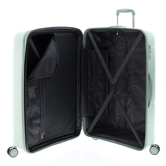 Gladiator 0800 4 kółka Walizka 76 cm z plisą rozprężną