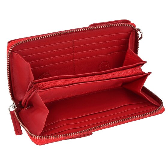 Greenburry Etui na telefon komórkowy Nappa skóra RFID 8 cm