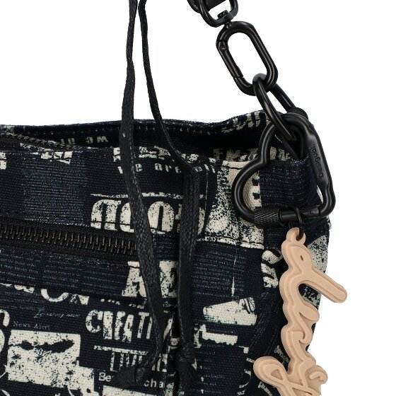 Desigual Newspaper Donosti Torba na ramię 25 cm