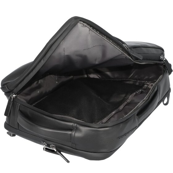 Piquadro Skórzany plecak Urban 44 cm z przegrodą na laptopa