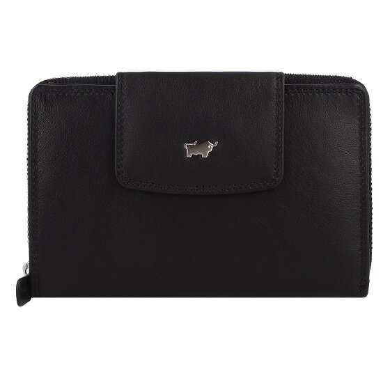 Braun Büffel Golf Secure Wallet RFID Leather 14 cm