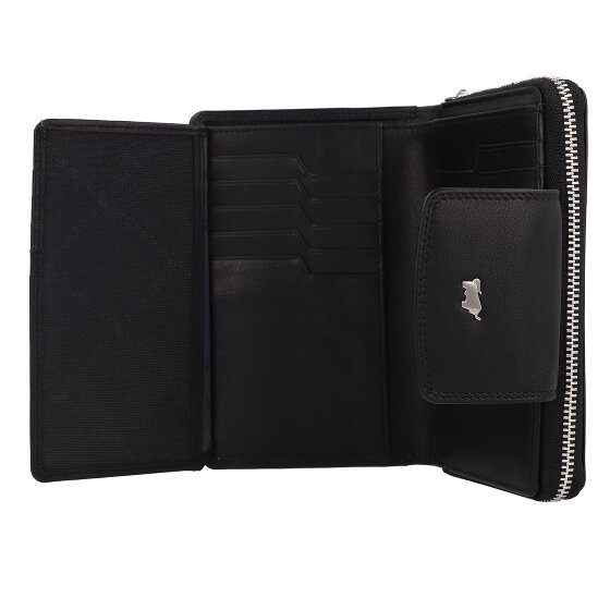 Braun Büffel Golf Secure Wallet RFID Leather 14 cm